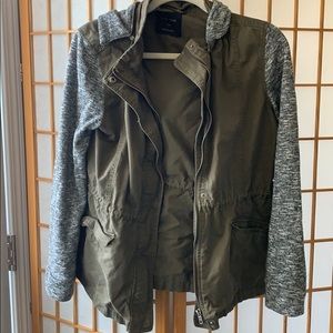 Army green jacket